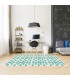 VINYL GEOMETRIC CARPET