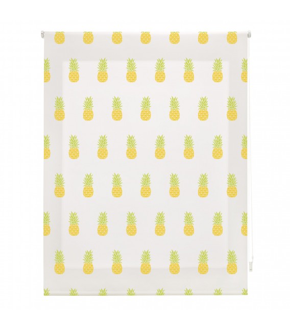 KITCHEN PINEAPPLES PRINT ROLLER BLIND