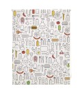 KITCHEN COLORS PRINT ROLLER BLIND