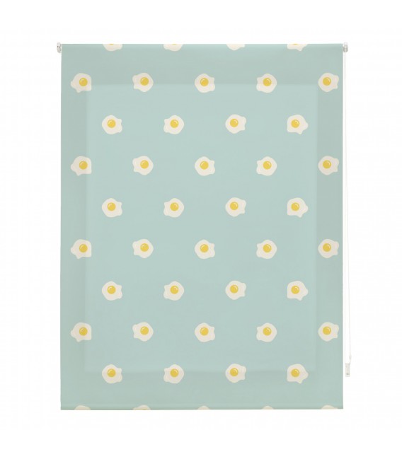 KITCHEN EGGS PRINT ROLLER BLIND