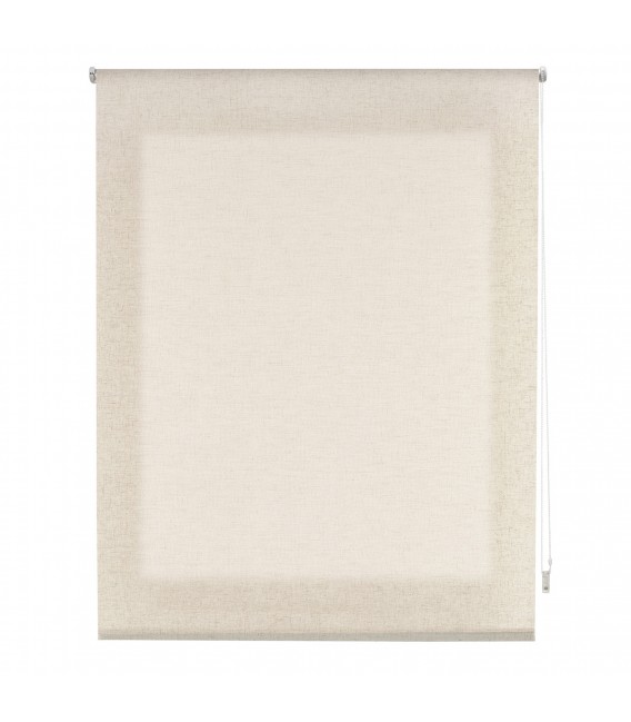 BEIGE LINO ROLLED STORE