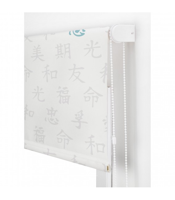 ROOM JAPANESE LETTERS PRINT ROLLER BLIND