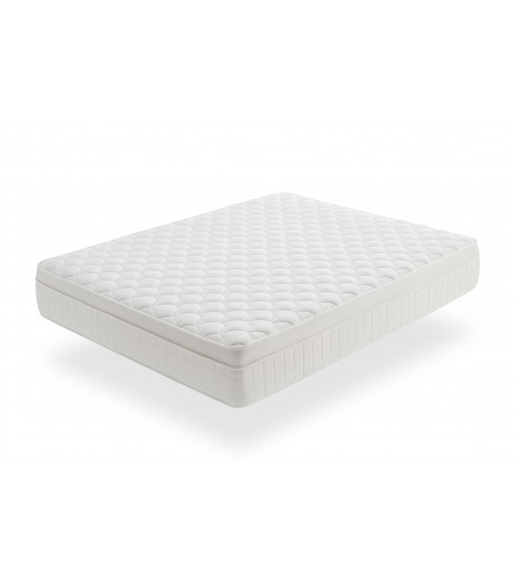 BOX SPRING + MEMORY FOAM MATTRESS